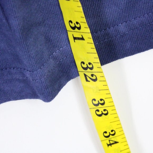 Vintage Thomas Kinkade Shirt Mens Blue Tie Dye Short Sleeve American Flag L - Picture 10 of 10